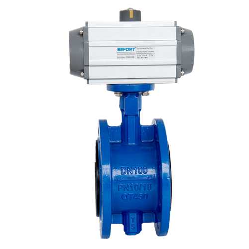 【SEFORT】氣動法蘭蝶閥