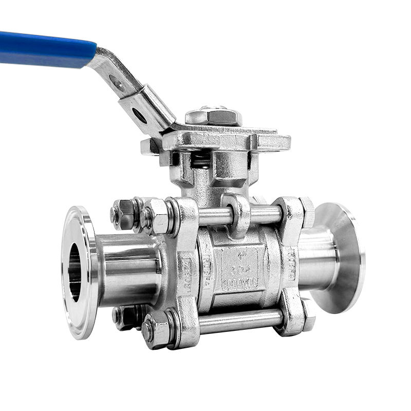 手動卡箍不銹鋼球閥